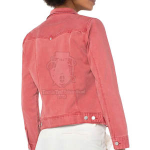 Vestes en jean légères en denim à boutons, tricotées en coton respirant, sur mesure, pour femmes, disponibles en plusieurs couleurs et tailles – Meilleures ventes - Product Image 2