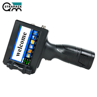 Nueva Impresora de Inyección de Tinta Portátil de 25.4 mm, Máquina de Codificación de Número de Lote y Fecha de Caducidad para Bolsas de Plástico