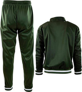 Pakistan Made <b>Adult</b> Men's Long Sleeve 100% Cotton Solid Tracksuit Sweat Suit Custom Design Logo Low MOQ Lightweight Quick Dry - Product Image 3