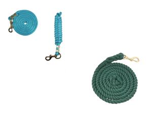 Rub International Corde de plomb de cheval en coton bleu de haute qualité Robuste Poly Laiton Snap Taille personnalisée Logo Modèle 7860LR Fabriqué en Inde - Product Image 4