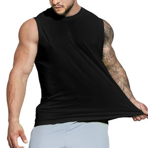 เสื้อกล้ามใส่ไปยิมเล่นกีฬาสำหรับผู้ชายไซส์ใหญ่พิเศษ2024ฤดูร้อน - Product Image 3