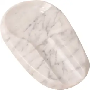 100% vero marmo cucchiaio resto titolare fatto a mano marmo nero marmo pietra cucchiaio resto titolare fornitore all'ingrosso