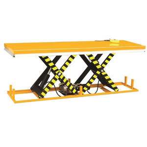 Table élévatrice à ciseaux tandem pantographe, dimensions 2990 x 1490, capacité 6000 kg - Product Image 1