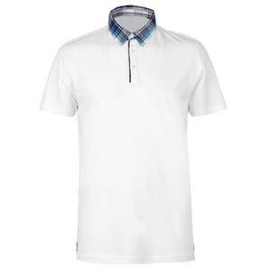 Servicio OEM de alta calidad personalizado de alta calidad azul marino francés Terry Towelling Polo para hombre 2026 - Product Image 4