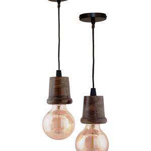 Portalámparas de madera PRODUCTO VENTA CALIENTE Lámpara de mesa de madera ARTESANÍA - Product Image 4