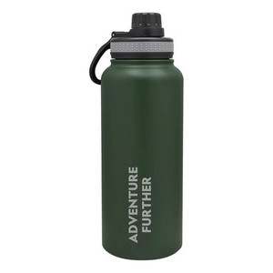 Vaso Térmico de Acero Inoxidable de 1000 ml con Asa, Verde Oliva - Nat Geo Adventure Further - Product Image 4