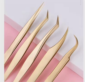 Pinzas de belleza ergonómicas ligeras para un cuidado perfecto de cejas, Aplicación de pestañas y uso de maquilladores - Product Image 2