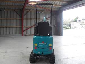 Pour Sunward SWE 08B Mini chargeur sur chenilles parfait état de travail chargeur frontal Yanmar moteur noyau y compris moteur roulement pompe - Product Image 5