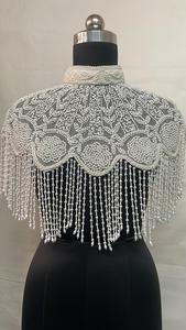 Cape ornée de qualité supérieure sur mesure avec col chinois-Wedding & Festive Wear adapté aux clients de la boutique et aux revendeurs - Product Image 6