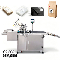 Machine d'étiquetage automatique de haute précision pour boîtes, sachets de thé et boîtes en papier, applicateur d'étiquettes plates multifonctionnel
