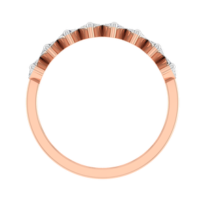 Bague de mariage pour femme en argent sterling 925 plaqué rhodium, sertie de zircon taille marquise, sur mesure, pour les fêtes - Product Image 4