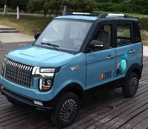 1500W 45 km/h 중국 제조 업체 도매 신에너지 전기 자동차 미니 블루 자동차
