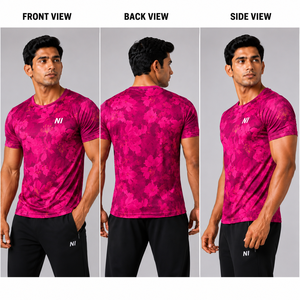 T-shirt léger pour homme, respirant, à séchage rapide, vêtements de sport, vêtements de course à pied, vêtements de sport actifs - Product Image 5