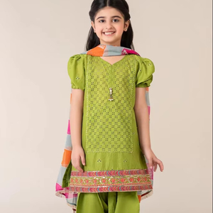 Nuevo Artículo: Traje Elegante para Mujer con el Diseño Más Hermoso, Shalwar Kameez Pakistaní, Transpirable, de Algodón y Seda, de Secado Rápido, para Bodas y Fiestas - Product Image 1