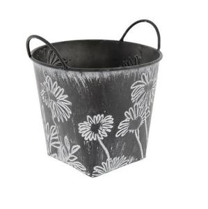 Macetas y jardineras de larga duración para decoración de jardín galvanizadas con acabado moderno para espacios exteriores y uso doméstico - Product Image 3