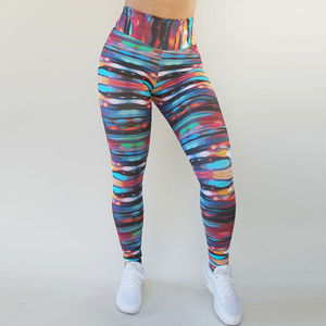 Promoción Nuevas llegadas Leggings de Yoga de cintura alta Logotipo personalizado Mujeres Scrunch Butt Leggings sin costuras - Product Image 1