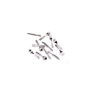 Stainless Steel <b>Fork</b> for Fruits and <b>Dessert</b> Stainless Steel Spoon and Resin Handle Top Quality Pieces at Cheap Price - Product Image 2