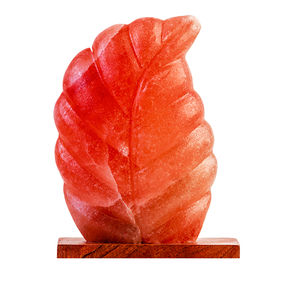 Premium High Quality <b>Pink</b> Himalayan <b>Salt</b> Leaf Shaped <b>Lamp</b> Best Romantic Environment Natural Craft Premium Product - Product Image 2