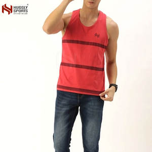 Camiseta sin mangas para hombre al mejor precio, diseño de logotipo personalizado, tejido transpirable, estilo informal, superventas - Product Image 4