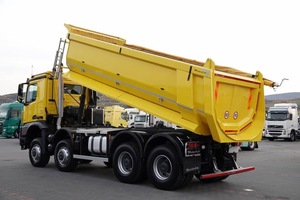 TRANSMISSION AUTOMATIQUE 2016 MER CE DES- BEN Z AROCS 4142 JAUNE 6X4,EURO 6 DIESEL 420HP D'OCCASION - Product Image 5