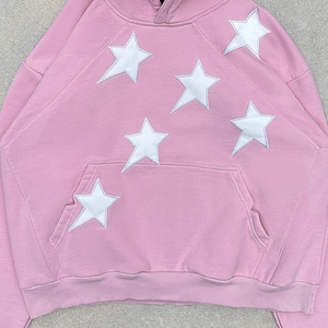 เสื้อมีฮู้ดระบายอากาศน้ำหนักเบาสำหรับผู้ชายผ้าคอตตอนปักลายแบบสวมออกแบบได้ตามต้องการ - Product Image 6