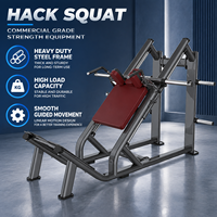 Machine de musculation pour les jambes BN Weight Plate Loading Lower Body Gym, pour centre de fitness, club de santé, salle de sport fonctionnelle, machine Hack Squat.