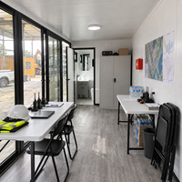 Unité Modulaire Préfabriquée de 20 pieds, Modèle Apple Pod Clubhouse, avec Intérieur Personnalisé, pour Terrains de Golf, Parcs Sportifs et Réception des Membres
