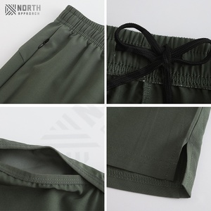 กางเกงขาสั้นวิ่งออกกำลังกายสำหรับผู้ชายกางเกงขาสั้นสำหรับใส่ในยิมฟิตเนสกางเกงวิ่งออกกำลังกายแบบลำลองแห้งเร็วสำหรับใส่ในฤดูร้อน - Product Image 3