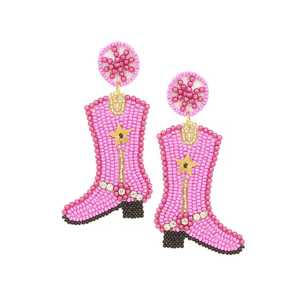 Pendientes de Aspecto Antiguo, Pendientes de Cristal, Elegantes Pendientes de Cuentas de Semillas Hechos a Mano, Joyería Única de Moda, Diseño Creativo - Product Image 6