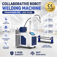 Robot de Soldadura Colaborativo de Alta Calidad con Certificación CE, Motor con Caja de Engranajes, Soldador Cobot de 6 Ejes para Fabricación de Metales de Precisión