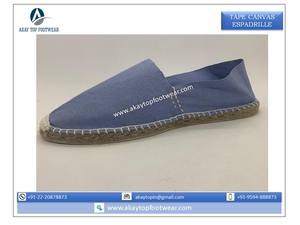 2023 nuevas alpargatas de moda, yute transpirable de peso ligero duradero, cinta de superventas, lona personalizada, colores sólidos, Unisex - Product Image 6