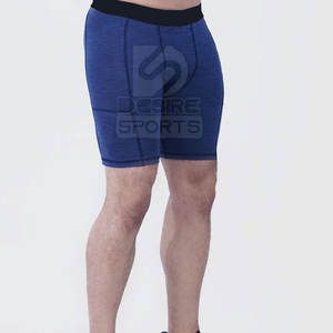 Shorts de compression pour hommes, couleur unie, best-seller, respirants, écologiques, en toile, sur mesure, de haute qualité - Product Image 6