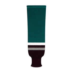 100% haute qualité fait meilleur prix sublimé Hockey sur glace chaussettes tricotées prix de gros Hockey sur glace chaussettes tricotées - Product Image 6