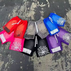 Custom Sun Faded Shorts Verano Algodón Cordón Vintage Hombres Acid Wash Shorts - Product Image 2