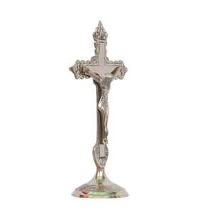 Estatua de la Cruz de Jesucristo en Latón, Decoración Religiosa para Colgar en la Pared, Ideal como Regalo de Navidad o Año Nuevo - Product Image 5