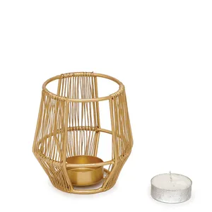 Best Design Candle <b>Holder</b> Stand <b>Candlestick</b> Candlelight MetalIn Iron <b>Gold</b> Plating Candle Stick <b>Holder</b> Home Decor Candle Vessel - Product Image 1