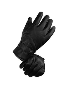 ถุงมือหนังสังเคราะห์สีดำ6864รุ่นปลอดภัยอุตสาหกรรมถุงมือทำงานทนความร้อนถุงมือทำสวน & อุปกรณ์ป้องกัน - Product Image 3