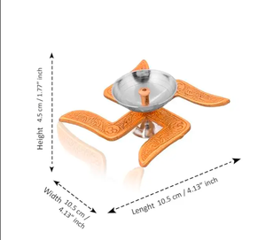 Caja de regalo india con Swastik Diwali para Festival de boda en casa y caja de terciopelo Diwali de festival indio de regalo - Product Image 3