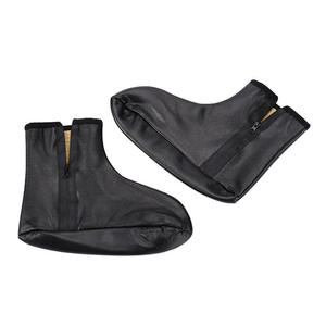 Chaussettes unisexes en cuir véritable Matériau de doublure personnalisé | Chaussettes d'hiver en cuir sur mesure - Product Image 3