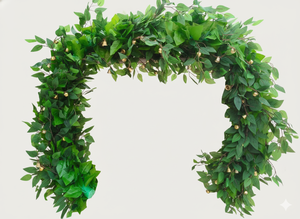 Arche de mariage de luxe en métal, fleurs de pivoine, cloche ghunghroo, verdure pliable, porte, escalier, décorations pour événements festifs et célébrations - Product Image 4