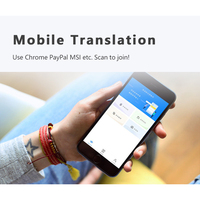 Dispositivo Traductor Inteligente de Escritorio en Tiempo Real y Sin Conexión, 2 Pantallas Táctiles TFT, Sistema Operativo Android, Conectividad BT, Grabación IPS, WiFi