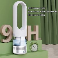 Ventilateur à brouillard pour appareils ménagers intelligents 2-en-1 Ventilateur de tour sans lame avec télécommande