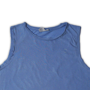 Top Corto Básico de Algodón 100%, 160 g/m², Informal, Transpirable, Ligero, Resistente al Viento, Lavado Mineral, para Mujer - Product Image 2