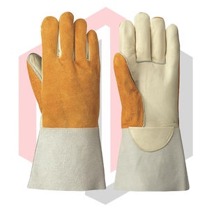 ถุงมือหนังแท้ SPIRITCHILL GOODS รุ่น SC-WG-060 หนา 11 ออนซ์ ปรับความยาวได้ ป้องกันไฟฟ้าสถิต ทนต่อการฉีกขาด ระบายอากาศได้ดี ปราศจากซิลิโคน - Product Image 1