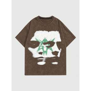 T-shirt pour hommes de qualité supérieure 100% coton ajusté court microfibre couleur unie marque personnalisée impression par transfert de chaleur pour Logo tricoté - Product Image 5