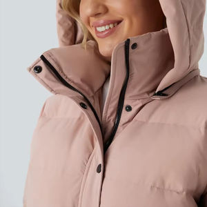 Veste matelassée courte pour femme, fabriquée avec des matériaux de qualité supérieure, vêtements décontractés surdimensionnés, nouvelle collection d'hiver, automne - Product Image 4