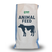 Sacs tissés en polypropylène conçus sur mesure 25kg 50kg 100kg pp sac pour l'emballage de farine de riz maïs grain maïs engrais fourrage