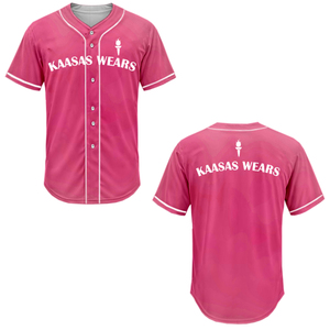 Kaasas <b>Custom</b> Baseball <b>Uniform</b> Set Shirts Pants Sublimation Logo Print Strip Baseball <b>Softball</b> Jersey - Product Image 3