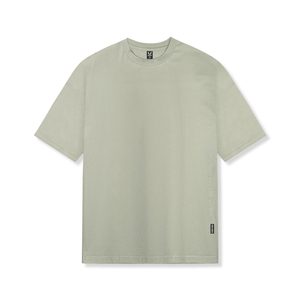 เสื้อยืดโอเวอร์ไซส์ทรงหลวมผ้าฝ้ายมินิมอล - Product Image 1