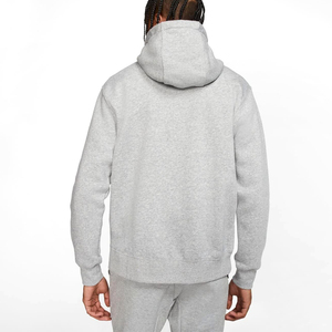 Sweat à capuche du fabricant personnalisé pour hommes, écusson de broderie vintage à fermeture éclair en carton épais - Product Image 3